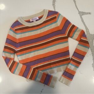 Multicolor Knit Top | VRG GRL